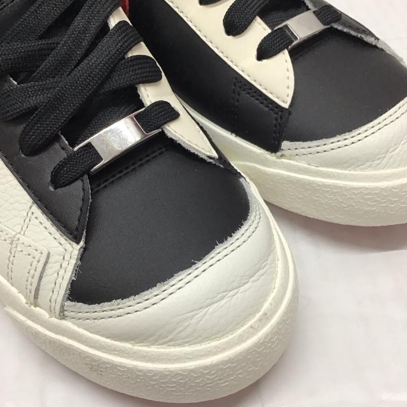 ナイキ NIKE スニーカー スニーカー DD8025-101 BLAZER MID 77 EMB 27.5cm 27.5cm ロゴ、文字 白 / ホワイト / X 黒 / ブラック / X 赤 / レッド /  メンズ USED 古着 中古 10117935
