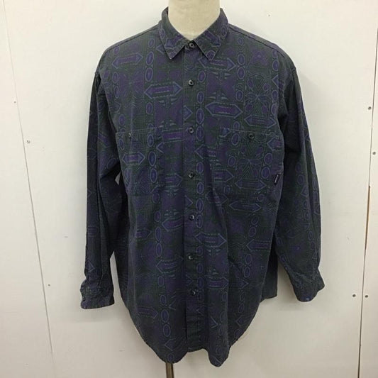 パタゴニア patagonia シャツ、ブラウス 長袖 長袖シャツ 総柄シャツ カラーシャツ ポケットシャツ L 総柄 マルチカラー / マルチカラー /  メンズ USED 古着 中古 10126256