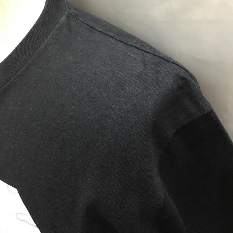 エーエイプバイアベイシングエイプ AAPE BY A BATHING APE Tシャツ 半袖 クルーネック プリント M ロゴ、文字 黒 / ブラック /  メンズ USED 古着 中古 10119802