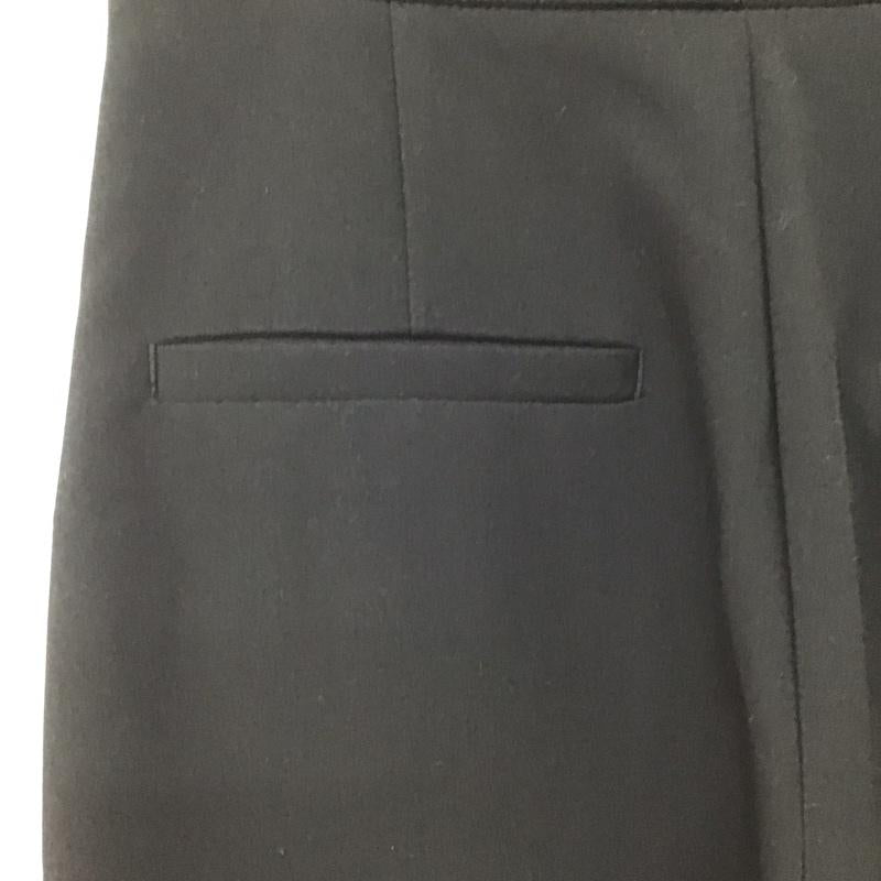 ザラ ZARA パンツ スラックス スラックスパンツ ワイドパンツ カジュアルパンツ センタータックパンツ XS 無地 黒 / ブラック /  レディース USED 古着 中古 10117413