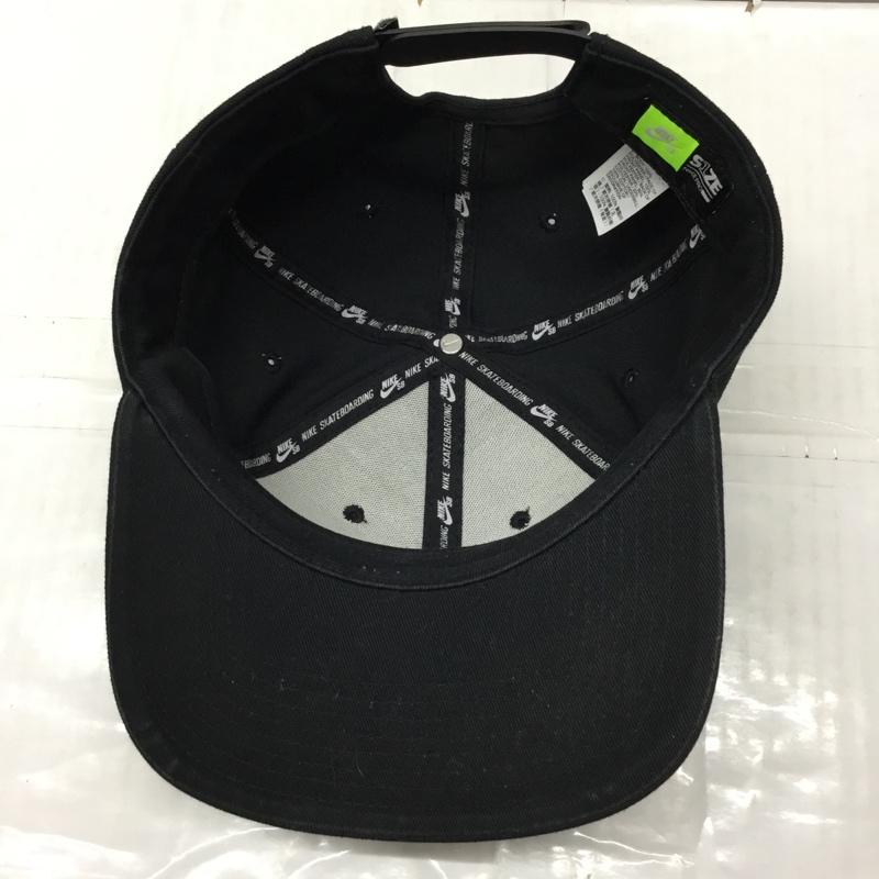 ナイキ NIKE 帽子 キャップ 628683-013 SB ICON SNAPBACK CAP ロゴ、文字 黒 / ブラック /  メンズ USED 古着 中古 10115594