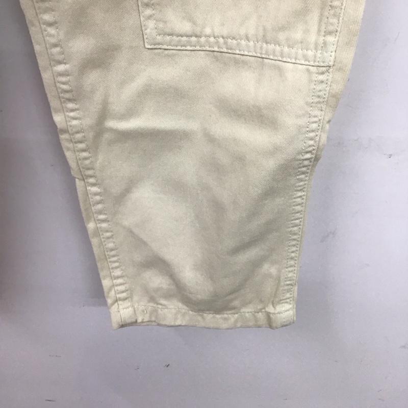 ザラ ZARA パンツ ワークパンツ、ペインターパンツ 5520 225 712 フルレングス 無地 アイボリー / アイボリー /  レディース USED 古着 中古 10129194