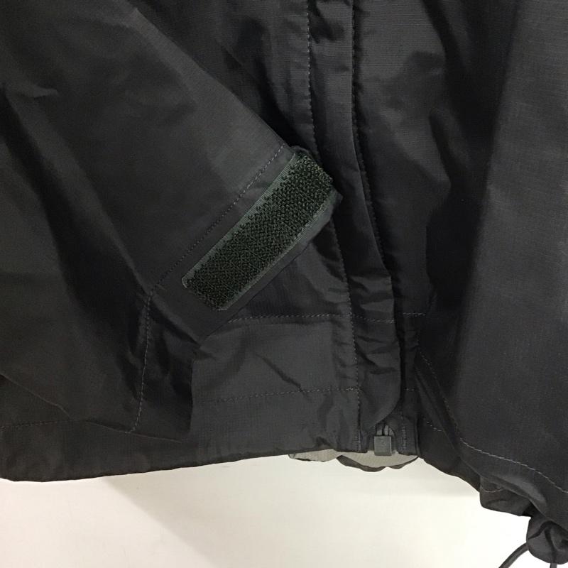 パタゴニア patagonia ジャケット、上着 ジャンパー、ブルゾン ジップアップジャケット ナイロンジャケット アウター パーカー M ロゴ、文字 ダークグレー / ダークグレー /  メンズ USED 古着 中古 10147377
