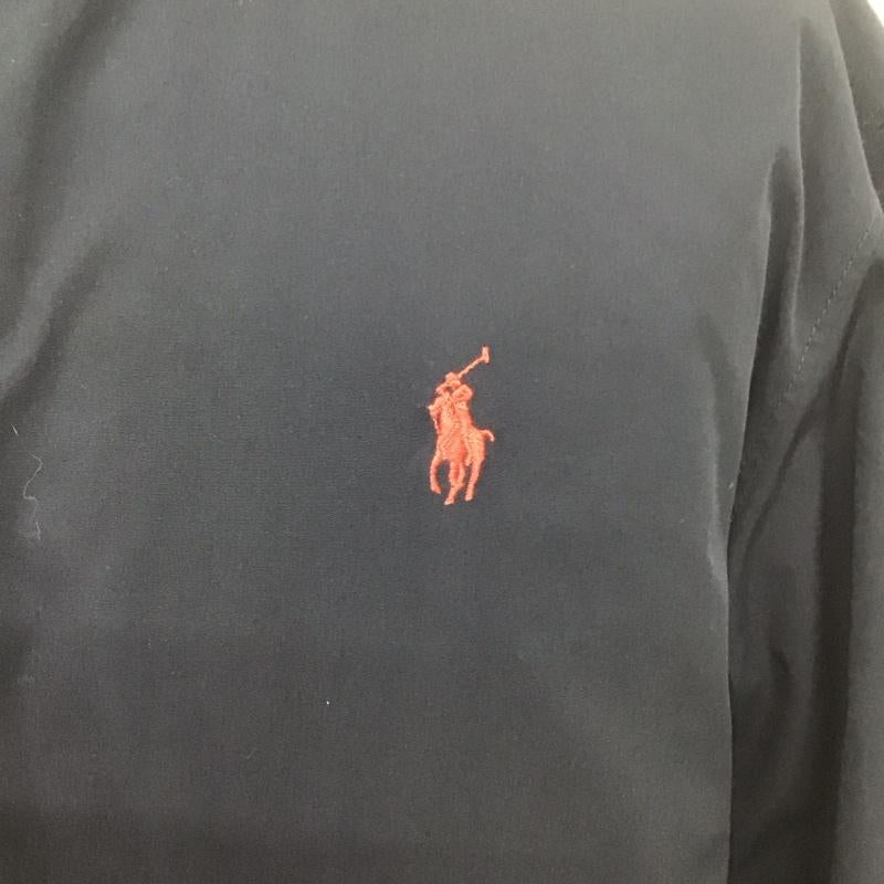 ポロラルフローレン POLO RALPH LAUREN ジャケット、上着 ジャケット、ブレザー ジップアップジャケット ジャンパー ジャケット カジュアルジャケット アウター M ロゴ、文字 紺 / ネイビー /  メンズ USED 古着 中古 10106751