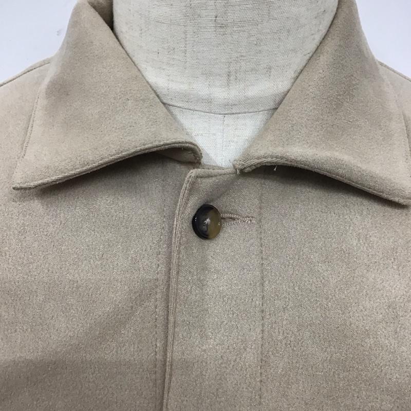 ナノユニバース nano・universe ジャケット、上着 ジャンパー、ブルゾン 668-4212210 フェイクスウェードストレッチシャツブルゾン M 無地 グレージュ / グレージュ /  メンズ USED 古着 中古 10123203