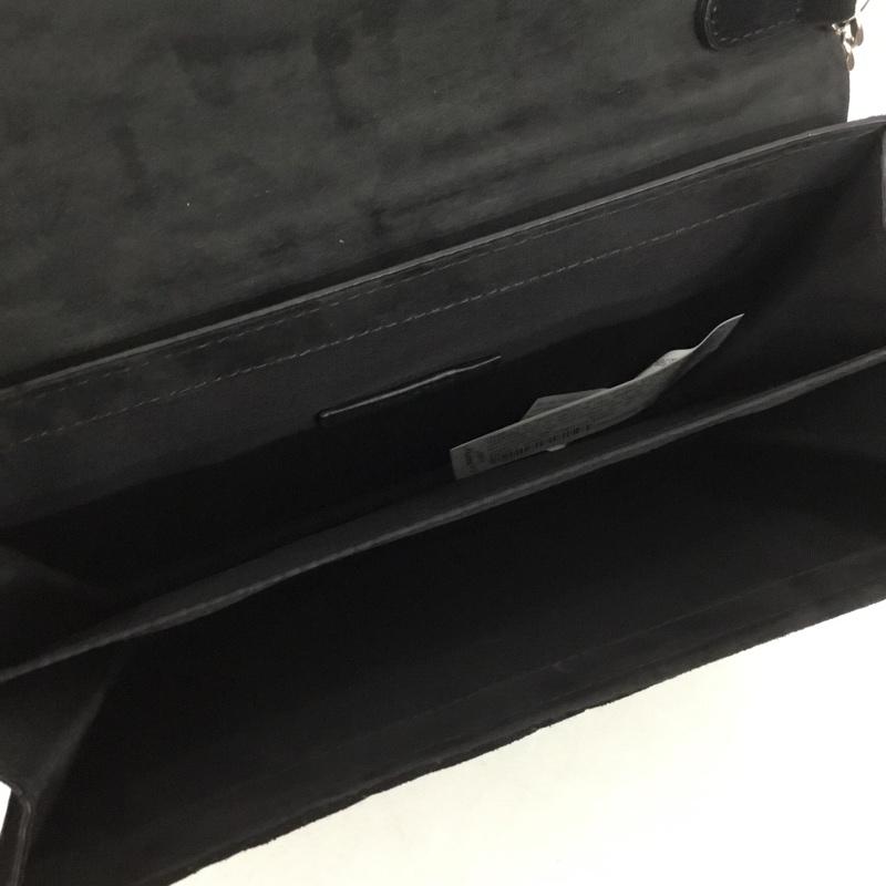 ザラ ZARA ショルダーバッグ ショルダーバッグ 8466 204 040 スエード調 チェーン 無地 黒 / ブラック /  レディース USED 古着 中古 10147143