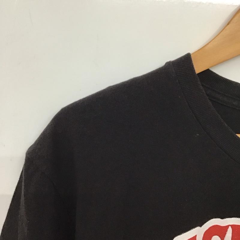 古着 USED Tシャツ 半袖 半袖カットソー プリントTシャツ クルーネックカットソー 古着 L プリント 黒 / ブラック /  メンズ USED 古着 中古 10138893