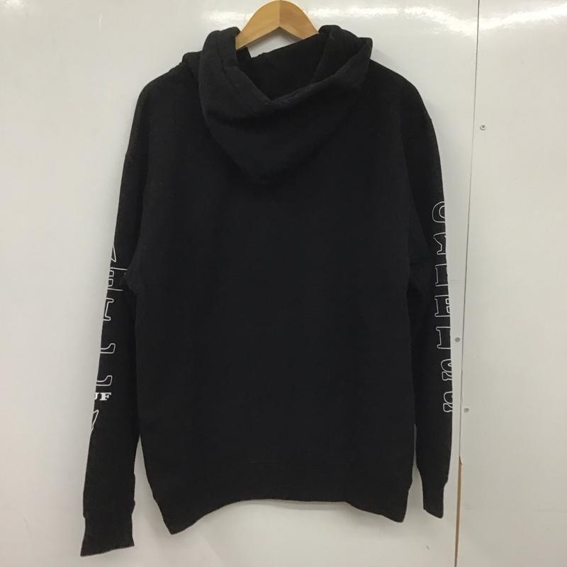 ハフ HUF パーカー 長袖 長袖パーカー プルオーバーパーカー スウェット cypresshill M プリント 黒 / ブラック /  メンズ USED 古着 中古 10149137