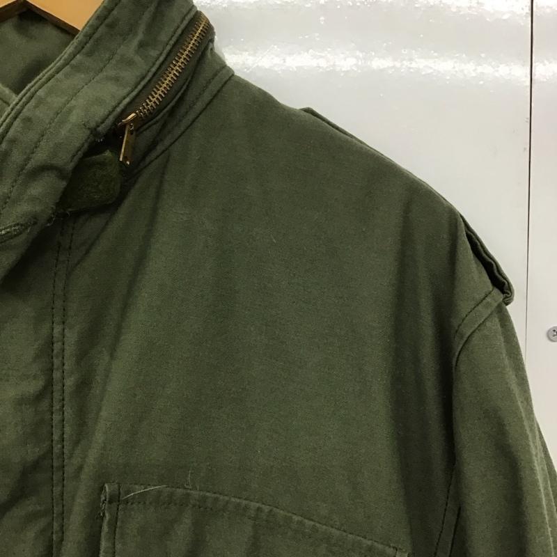 ミリタリー ミリタリー ジャケット、上着 ジャケット、ブレザー ミリタリージャケット 70s 80s アメリカ軍 m65 fieldジャケット 3rd型 無地 カーキ / カーキ /  メンズ USED 古着 中古 10140494
