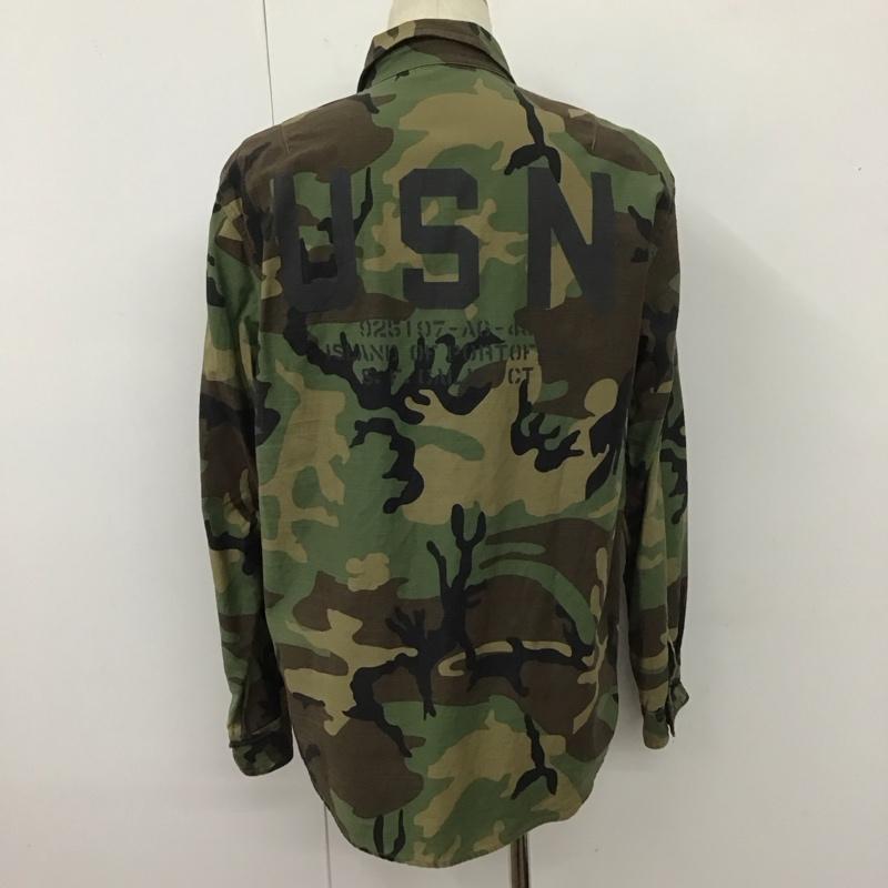 アヴィレックス AVIREX ジャケット、上着 ジャケット、ブレザー 6195169 迷彩ジャケット ミリタリージャケット カジュアルシャツ L カモフラージュ柄・迷彩 マルチカラー / マルチカラー /  メンズ USED 古着 中古 10110776