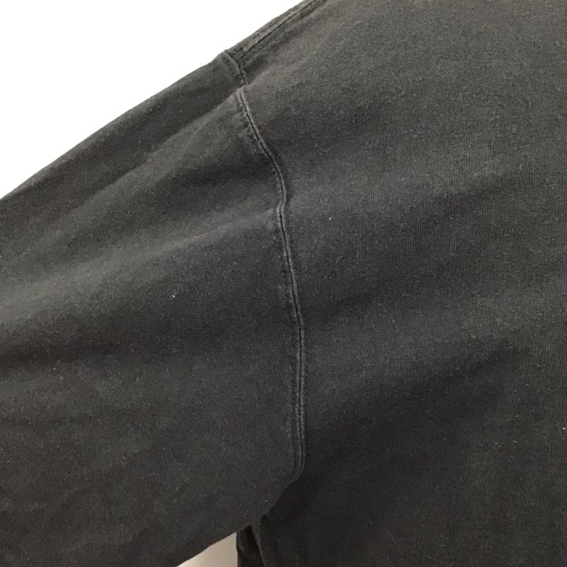 カーハート Carhartt Tシャツ 半袖 半袖カットソー プリントTシャツ クルーネックカットソー L ロゴ、文字 黒 / ブラック /  メンズ USED 古着 中古 10115716