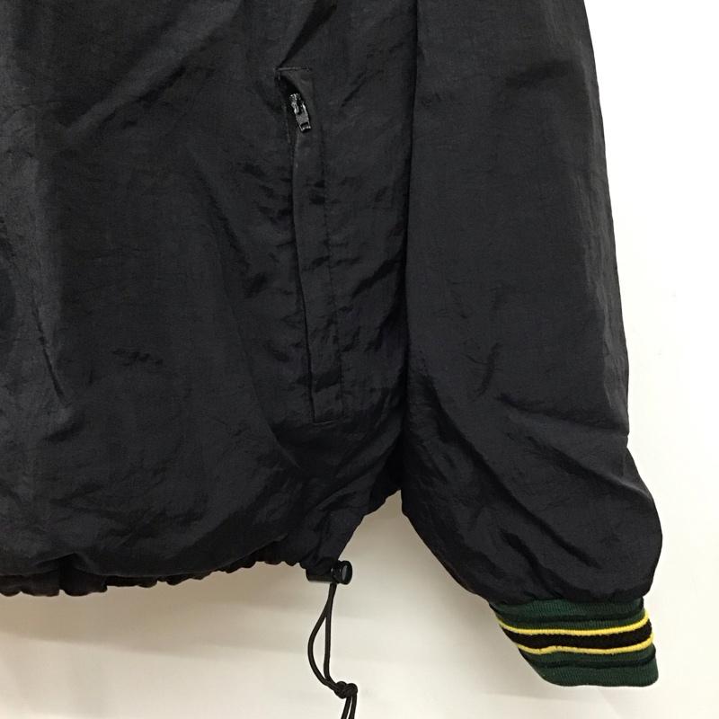 チャンピオン Champion ジャケット、上着 ジャケット、ブレザー NFL PROLINE 90s ナイロンジャケット Vネックカットソー XXL ロゴ、文字 黒 / ブラック /  メンズ USED 古着 中古 10127725