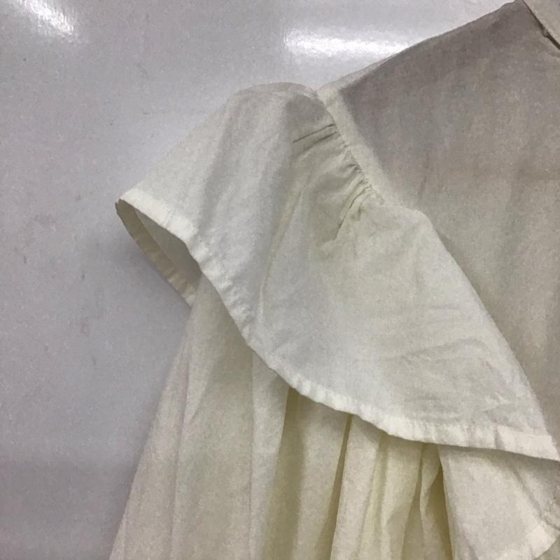 ローリーズファーム LOWRYS FARM シャツ、ブラウス 長袖 FREE 無地 白 / ホワイト /  レディース USED 古着 中古 10144248