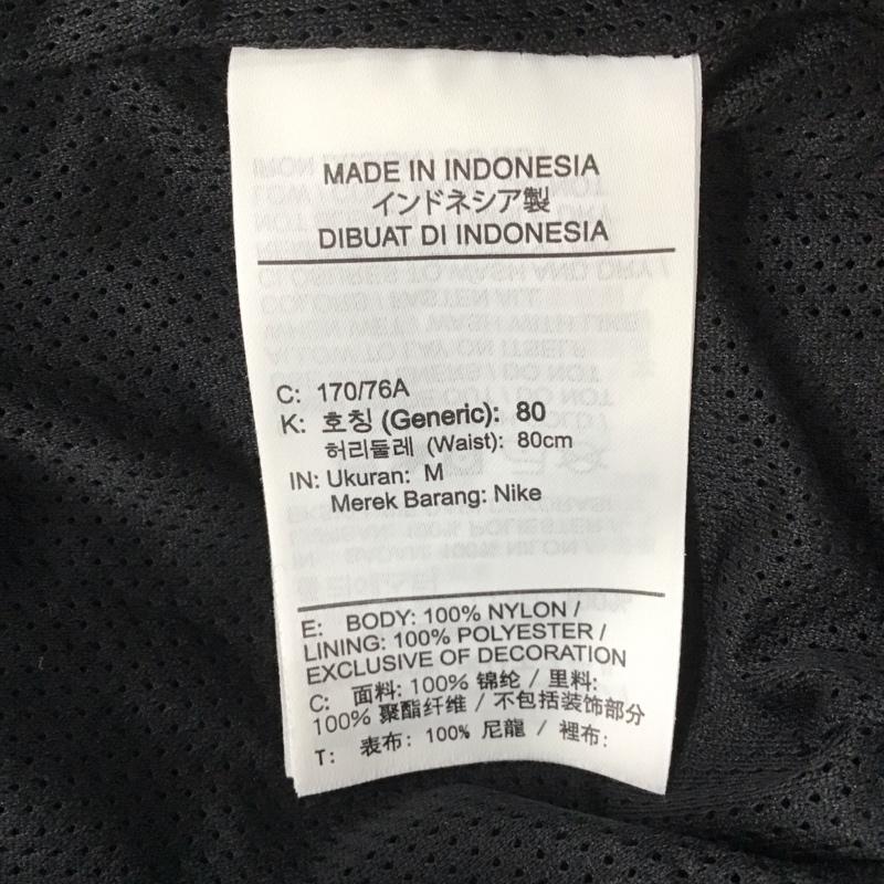 ナイキ NIKE ボトムス ボトムス CN8775-010 ウィンドライナーナイロンメンズパンツ スポーツウェア カジュアルパンツ M ロゴ、文字 黒 / ブラック /  メンズ USED 古着 中古 10110406