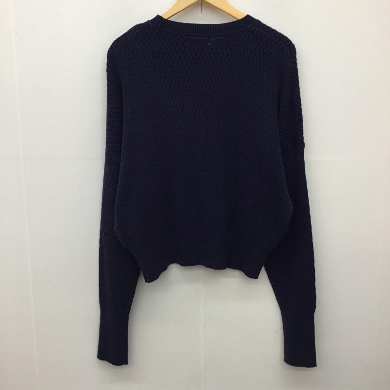 フリークスストア FREAK S STORE カットソー 長袖 F24-TKK-09 ニットカットソー FREE  紺 / ネイビー /  レディース USED 古着 中古 10142560