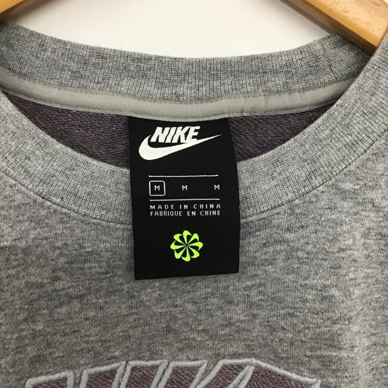 ナイキ NIKE ワンピース ひざ丈スカート CU6402-063 M ロゴ、文字 灰 / グレー /  レディース USED 古着 中古 10140351