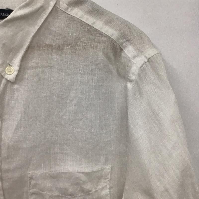 アーバンリサーチ URBAN RESEARCH シャツ、ブラウス 七分袖 40 無地 白 / ホワイト /  メンズ USED 古着 中古 10132019