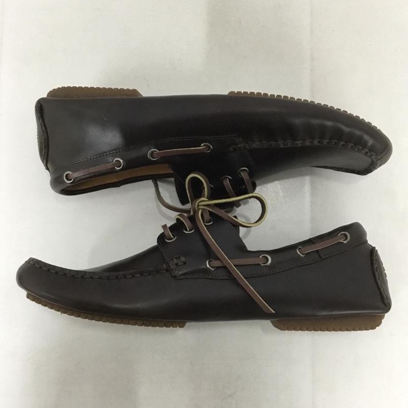 古着 USED カジュアルシューズ カジュアルシューズ B RUE REGAL CORP デッキシューズ LL LL 無地 ダークブラウン / ダークブラウン /  メンズ USED 古着 中古 10141038