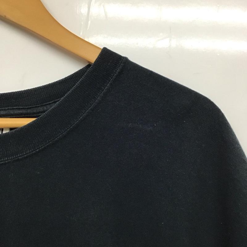 古着 USED Tシャツ 半袖 半袖カットソー プリントTシャツ クルーネックカットソー XL プリント 黒 / ブラック /  メンズ USED 古着 中古 10129821