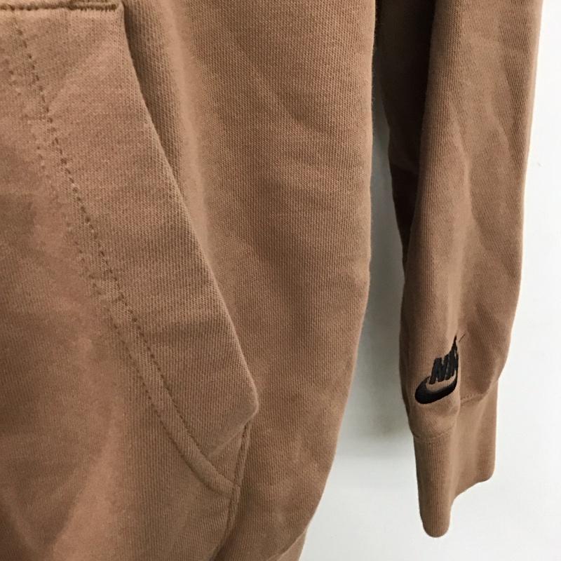 ナイキ NIKE パーカー 長袖 DQ5296-256 NSWFTSLFDプルオーバーL/Sフーディ 長袖パーカー XXL ロゴ、文字 茶 / ブラウン /  メンズ USED 古着 中古 10117263