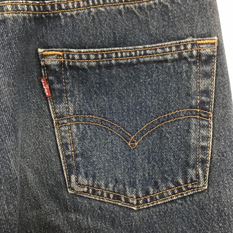 リーバイストラウスアンドコー Levi Strauss & co. パンツ デニム、ジーンズ デニムパンツ ストレートパンツ ワイドパンツ カジュアルパンツ 501 90s アメリカ製 29インチ 無地 インディゴ / インディゴ /  メンズ USED 古着 中古 10106261