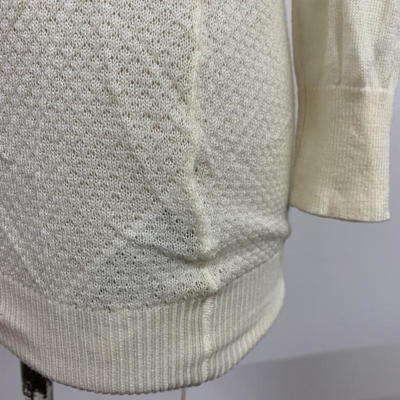 ロペピクニック ROPE  PICNIC カットソー 長袖 38 無地 白 / ホワイト /  レディース USED 古着 中古 10042285