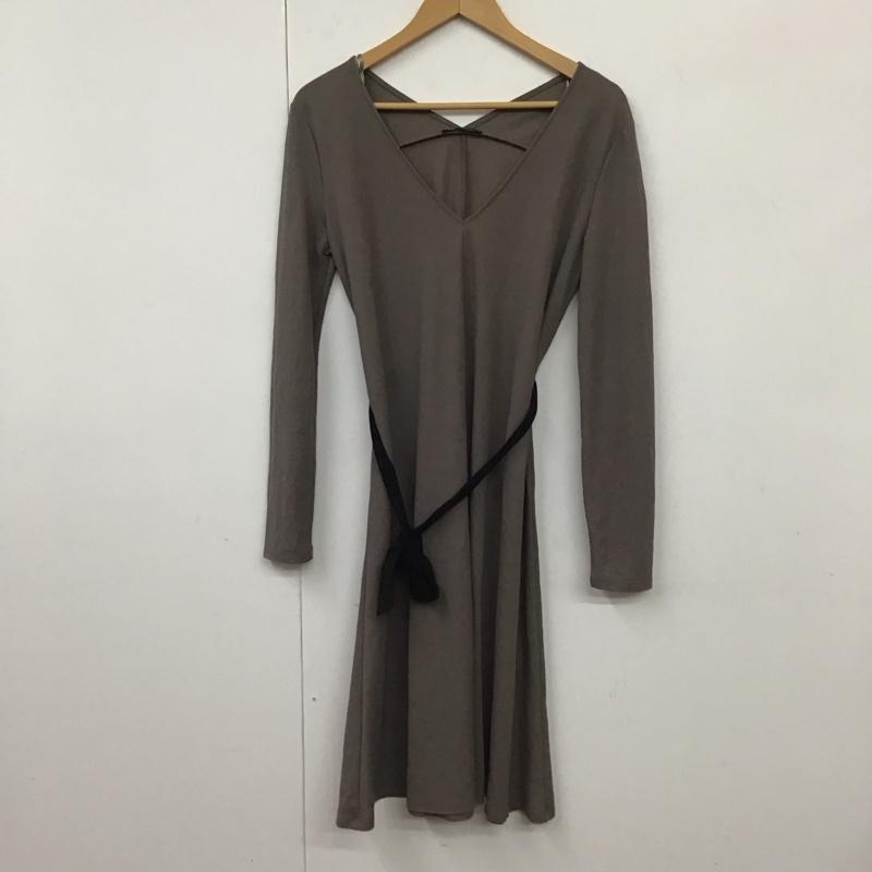 ザラ ZARA ワンピース ロングスカート 5580/648/706 S 無地 灰 / グレー /  レディース USED 古着 中古 10131090