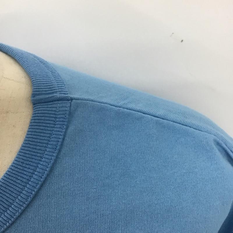 ケボズ KEBOZ Tシャツ 半袖 半袖カットソー 半袖シャツ 無地シャツ XL ロゴ、文字 青 / ブルー /  メンズ USED 古着 中古 10126515