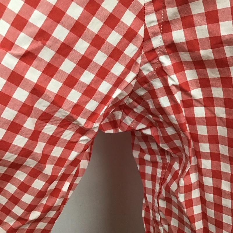 ブルックスブラザーズ BROOKS BROTHERS シャツ、ブラウス 長袖 長袖シャツ カラーシャツ ポケットシャツ 長袖カットソー チェックシャツ L チェック 白 / ホワイト / X 赤 / レッド /  メンズ USED 古着 中古 10124050