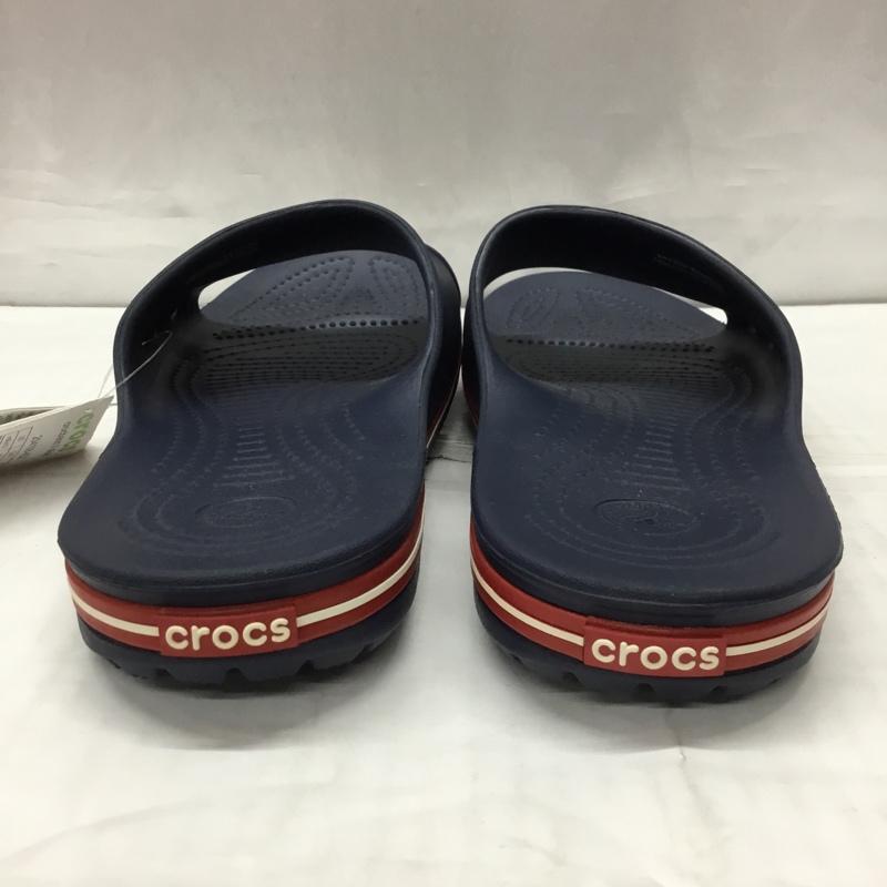 クロックス crocs サンダル サンダル クロックバンド スライド 26.5cm 無地 紺 / ネイビー /  メンズ USED 古着 中古 10119368