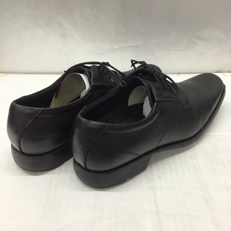 アシックス ASICS 革靴 革靴 TU-7768 texcy luxe プレーントゥ 箱有 26cm 26.0cm 無地 黒 / ブラック /  メンズ USED 古着 中古 10111755