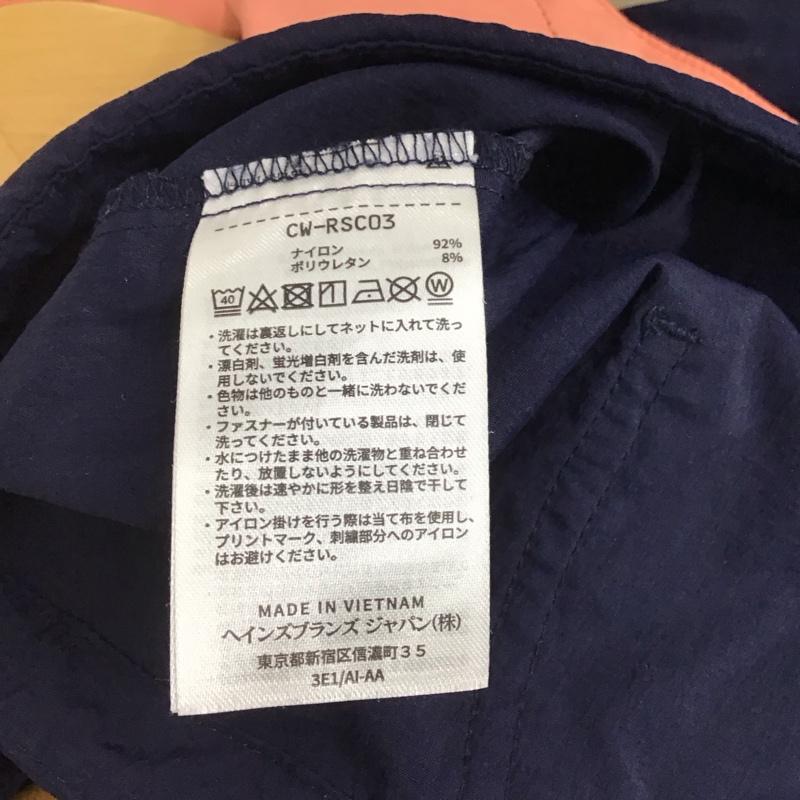 チャンピオン Champion ジャケット、上着 ジャンパー、ブルゾン cw-rsc03 ナイロンパーカー プルオーバー L ロゴ、文字 紺 / ネイビー /  レディース USED 古着 中古 10146945