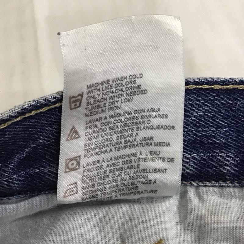 ディッキーズ Dickies パンツ デニム、ジーンズ デニムパンツ ストレートパンツ ワイドパンツ カジュアルパンツ 36 無地 インディゴ / インディゴ /  メンズ USED 古着 中古 10116525