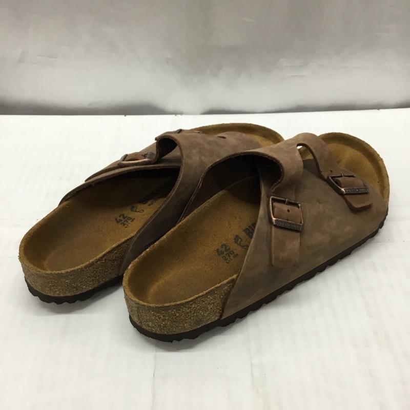 ビルケンシュトック BIRKENSTOCK サンダル サンダル 27cm ストラップ コンフォートサンダル 27.0cm 無地 茶 / ブラウン /  メンズ USED 古着 中古 10118659