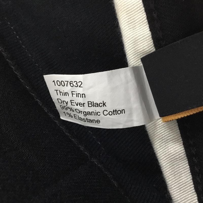 ヌーディージーンズ Nudie Jeans パンツ デニム、ジーンズ デニムパンツ スリムパンツ ストレッチパンツ ジーンズ 32インチ 無地 黒 / ブラック /  メンズ USED 古着 中古 10117107