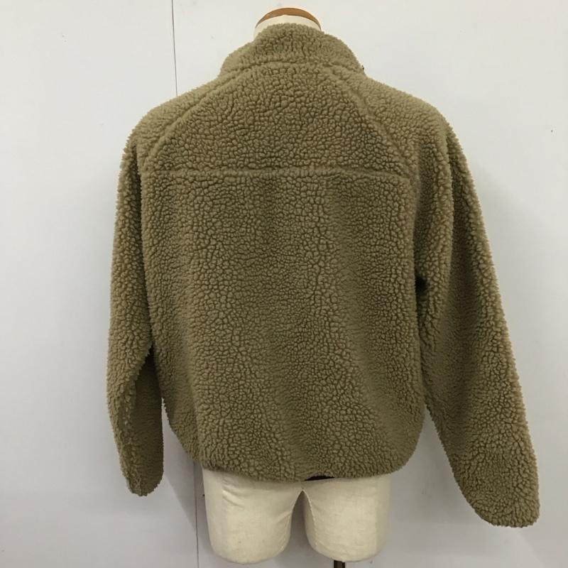 フリークスストア FREAK S STORE ジャケット、上着 ジャンパー、ブルゾン ジップアップジャケット ジャンパー フリース リバーシブル アウター M 無地 ベージュ / ベージュ /  メンズ USED 古着 中古 10115355