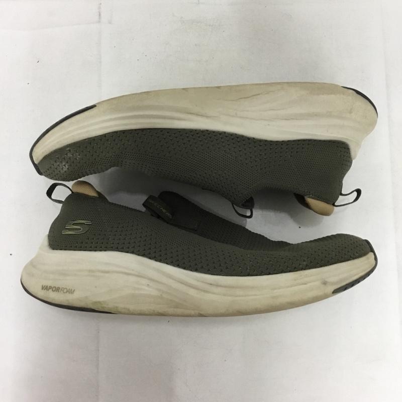 スケッチャーズ SKECHERS スリッポン スリッポン SN232629 VAPOR FOAM COVERT 27.5cm スニーカー 27.5cm ロゴ、文字 カーキ / カーキ /  メンズ USED 古着 中古 10150217
