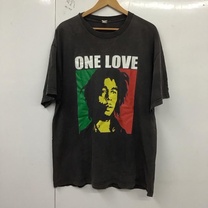 古着 USED Tシャツ 半袖 半袖カットソー プリントTシャツ クルーネックカットソー 古着 XL プリント 黒 / ブラック /  メンズ USED 古着 中古 10128722