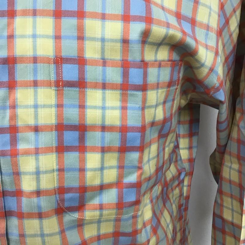 ブルックスブラザーズ BROOKS BROTHERS シャツ、ブラウス 長袖 長袖シャツ カラーシャツ ポケットシャツ 長袖カットソー チェックシャツ M チェック マルチカラー / マルチカラー /  メンズ USED 古着 中古 10112774