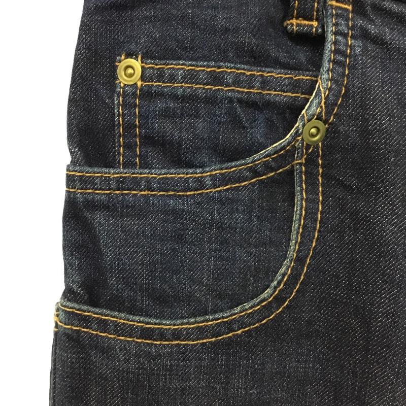 メルシーボークー mercibeaucoup, パンツ デニム、ジーンズ MB73FF740 ハイウエスト 0 無地 インディゴ / インディゴ /  メンズ USED 古着 中古 10117180