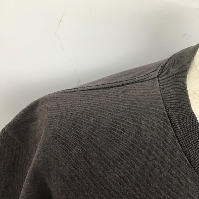 アディダス adidas Tシャツ 半袖 半袖カットソー プリントTシャツ クルーネックカットソー 古着 ヴィンテージ 80s 万国タグ L プリント 黒 / ブラック /  メンズ USED 古着 中古 10107007