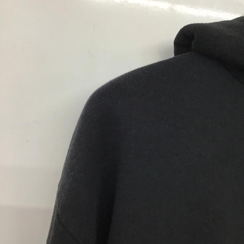 ジャージーズ JERZEES パーカー 長袖 長袖 L ロゴ、文字 黒 / ブラック /  メンズ USED 古着 中古 10132329