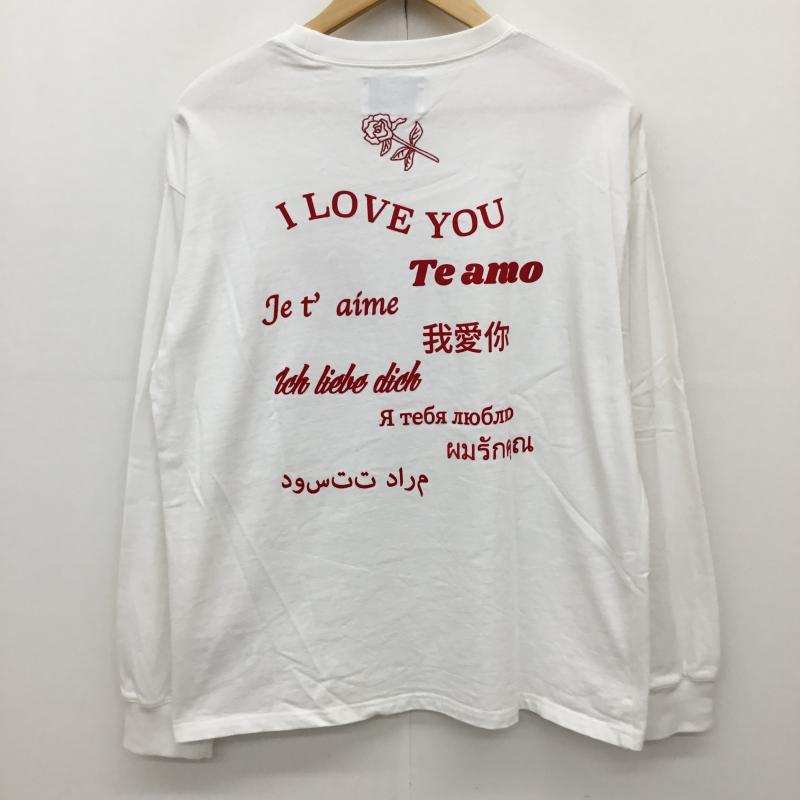 ジュエティ jouetie カットソー 長袖 M 刺繍 X ロゴ、文字 X プリント 白 / ホワイト /  レディース USED 古着 中古 10134785