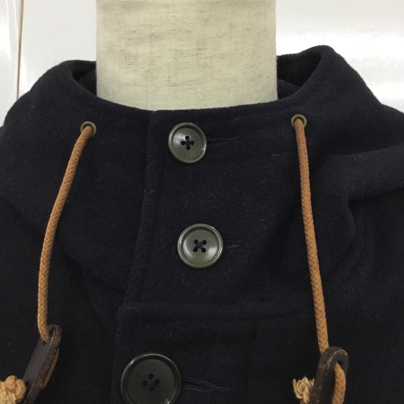 ポロバイラルフローレン Polo by RALPH LAUREN コート コート一般 長袖ロングコート アウター カジュアルジャケット ダッフルコート L 無地 紺 / ネイビー /  メンズ USED 古着 中古 10120091