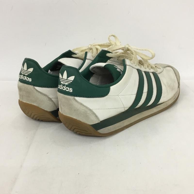 アディダス adidas スニーカー スニーカー G26687 COUNTRY OG 26.5cm 26.5cm ロゴ、文字 白 / ホワイト / X 緑 / グリーン /  メンズ USED 古着 中古 10136290