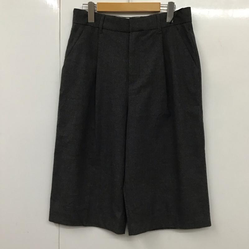 ザラ ZARA パンツ ショートパンツ ハーフパンツ M 無地 灰 / グレー /  レディース USED 古着 中古 10130382
