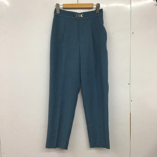ロペ ROPE  パンツ スラックス 36 無地 水色 / ライトブルー /  レディース USED 古着 中古 10137745