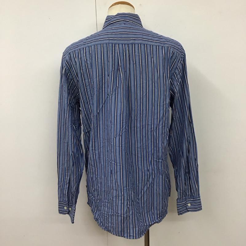 ラルフローレン RALPHLAUREN シャツ、ブラウス 長袖 長袖シャツ カラーシャツ ポケットシャツ 長袖カットソー ストライプシャツ L ストライプ マルチカラー / マルチカラー /  メンズ USED 古着 中古 10118276