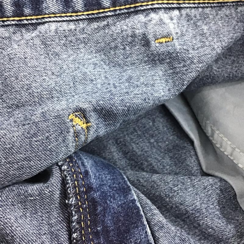 カーハート Carhartt パンツ デニム、ジーンズ デニムパンツ ワイドパンツ カジュアルパンツ 38 無地 インディゴ / インディゴ /  メンズ USED 古着 中古 10142625