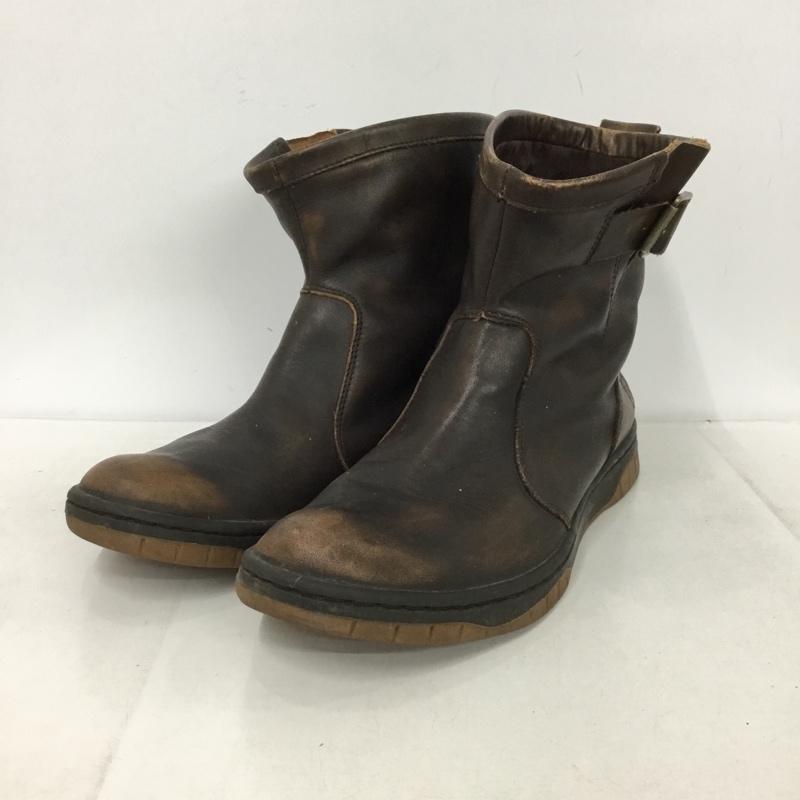 ディーゼル DIESEL ブーツ ショートブーツ Y00261 ショートエンジニアブーツ 28cm 28.0cm ワンポイント ダークブラウン / ダークブラウン /  メンズ USED 古着 中古 10149228
